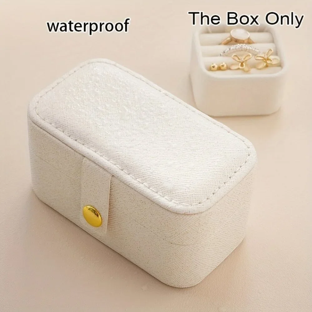 1pc Portable Jewelry Organizer Jewelry Box For Rings, Pendants, Earrings